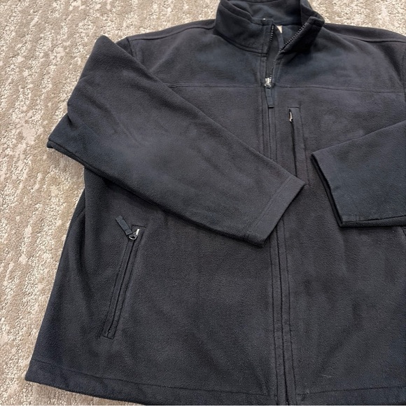 Duluth Trading Jacket Men’s 2XL Black Full Zip Fleece Outdoor Utility - Picture 3 of 15